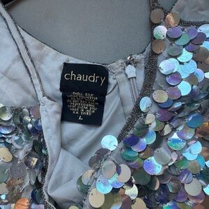 Vintage Sequin Tank Top